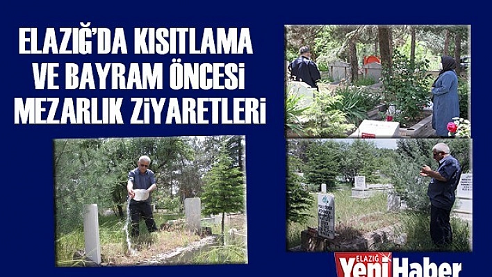 Bayram Öncesi Vatandaşlar Mezarlıkları Ziyaret Etti