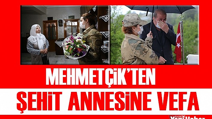 Mehmetçik'ten Şehit Annesine &quotVefa"