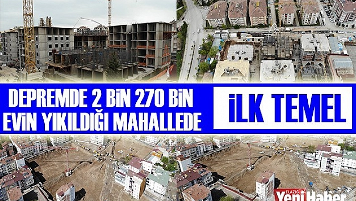 Mustafapaşa Mahallesinde İlk  Temel Atıldı