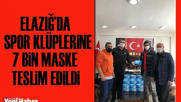 Spor Kulüplerine 7 Bin Maske