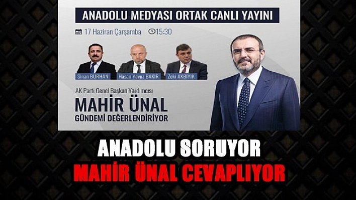'Anadolu Soruyor' Programı Ekranlara Geri Dönüyor