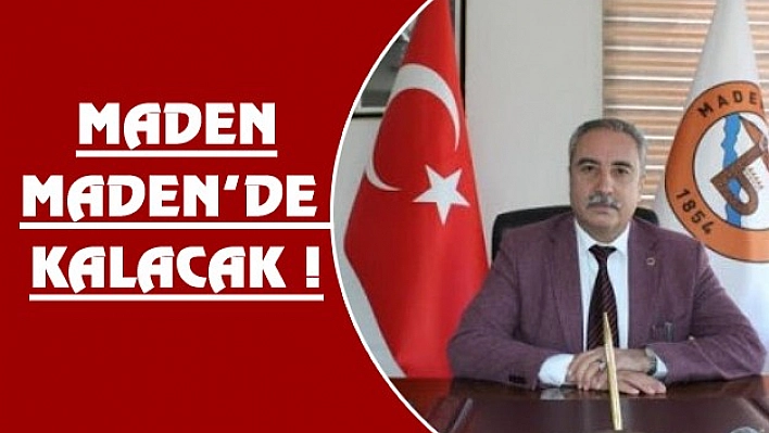 Başkan Yavuz'dan ''Maden Açıklaması''