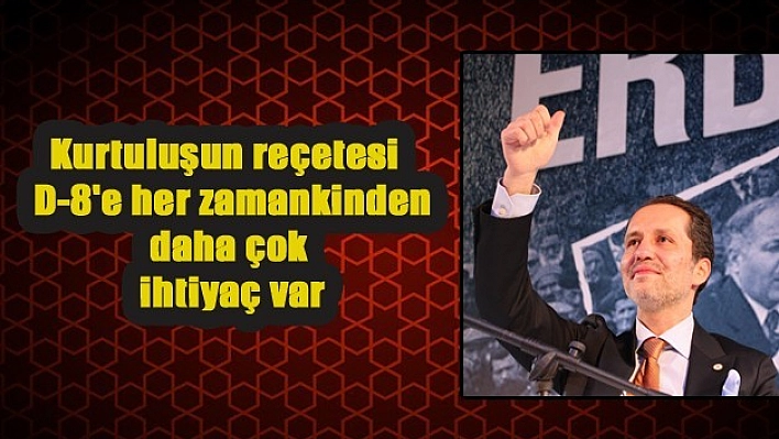 Dr.Fatih Erbakan'dan Gündeme İlişkin Yazılı Açıklama