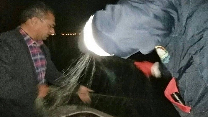 Elazığ'da Kaçak Balık Avına Çıkanlar Yakalandı