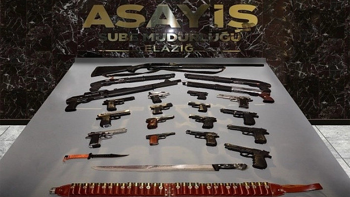 Elazığ Polisinin Hareketli Haftası!