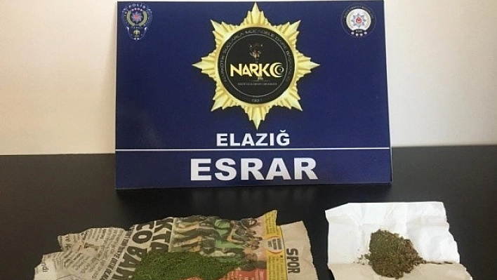 Elazığ'da Zehir Taciri Avı! 7 Gözaltı