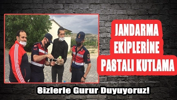 Kavga İhbarına Giden Jandarmaya Pastalı Kutlama