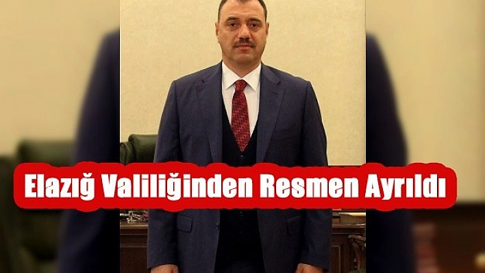 Vali Kaldırım Veda Mesajı Yayınladı