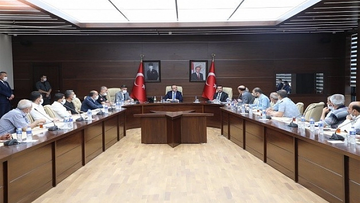 Elazığ'da Muhtarlarla İstişare Toplantısı!