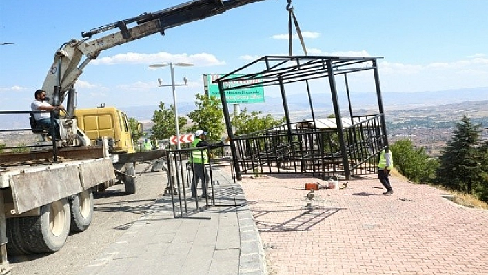 Oturma Alanları Yenilendi!