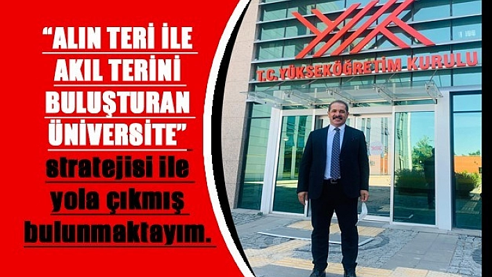 Prof.Dr. Bilal Çoban Adaylığını Açıkladı