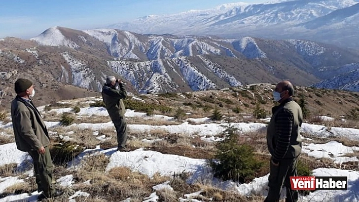 Elazığ'da Kaçak Avla Mücadele