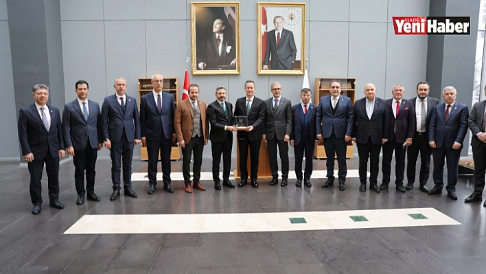 Milletvekili Ağar, SSB ve ASELSAN'ı ziyaret etti