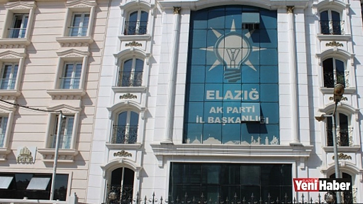 AK Parti Elazığ İl Kongresi Ertelendi!