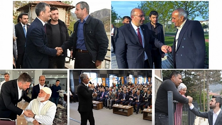 AK Parti Milletvekili Adayları Seçim Çalışmalarına Devam Ediyor