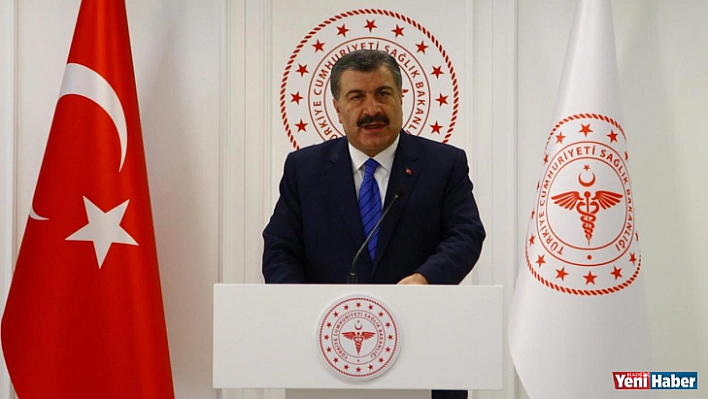 Bakan Koca, Sesi Titreye Titreye Duyurdu!