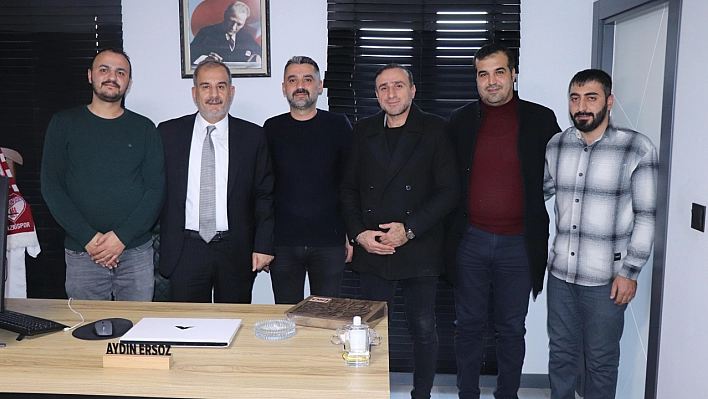 Başkan Alan'dan Ersöz'e Ziyaret