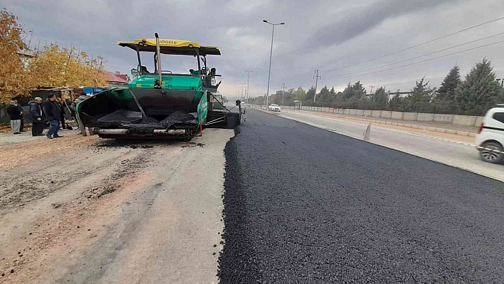 OSB yolunda Hummalı Çalışma