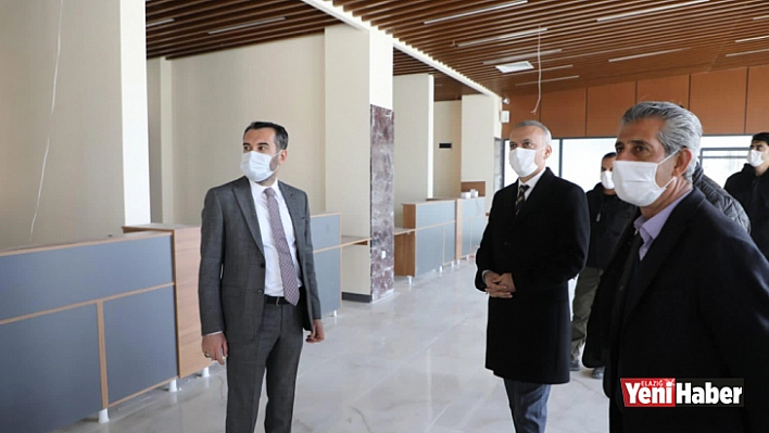 Başkan Şerifoğulları Mega Yatırımları Yerinde İnceledi