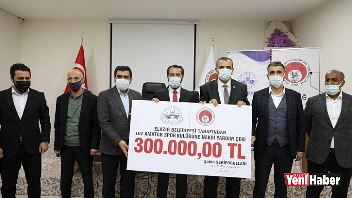 Belediyeden Amatör Spor Kulüplerine Nakdi Yardım Desteği