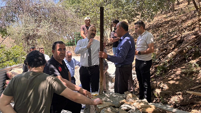 Çevik Kaymakam Sahaya İndi