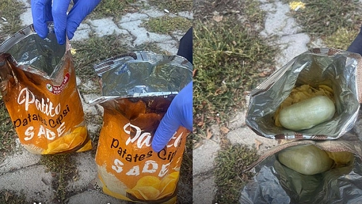 Cips Paketinden Uyuşturucu Çıktı