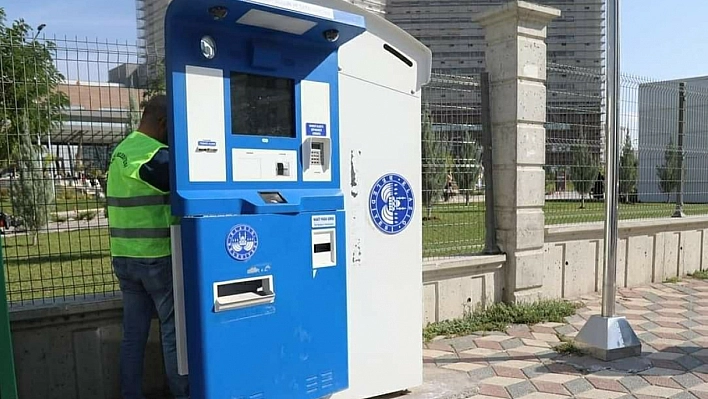 Elazığ Belediyesinden kiosk cihazlarına bakım ve onarım