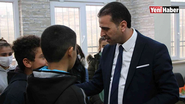 Elazığ'da 'Okul Destek Projesi' kapsamında öğrenci ve aileleriyle bir araya gelindi