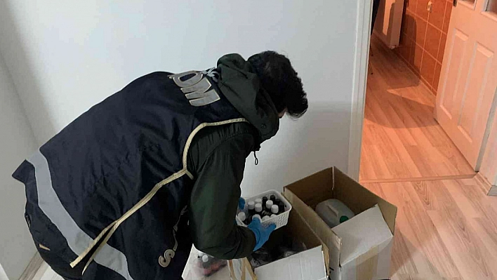 Elazığ'da Sahte İçki Operasyonu