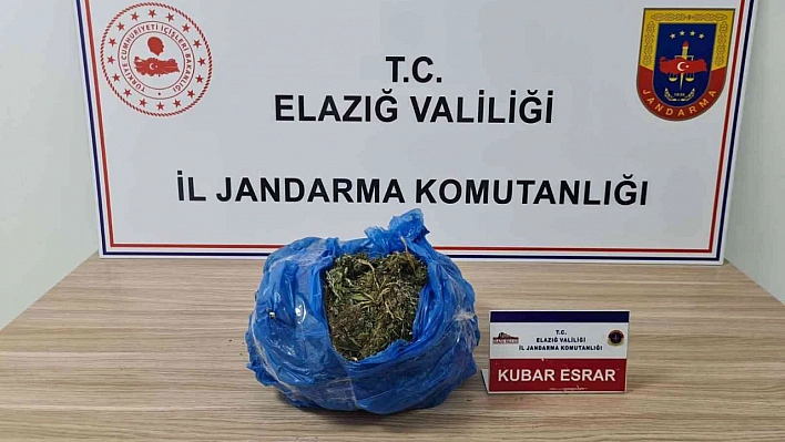 Elazığ'da Esrar Operasyonu!