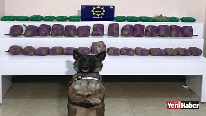 Elazığ'da 41 Kilo Eroin Ele Geçirildi!