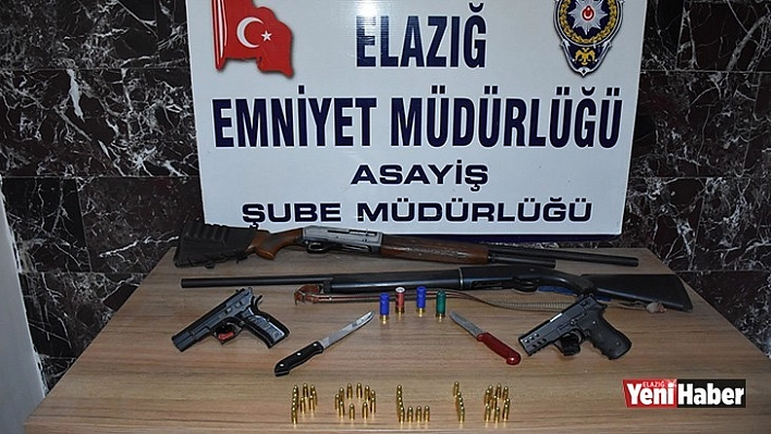 Elazığ'da 89 Şüpheli Yakalandı!
