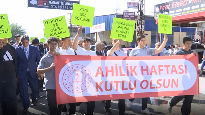 Elazığ'da Ahilik Haftası Etkinlikleri