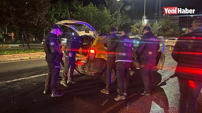 Elazığ'da asayiş uygulamalarında bin 386 şahıs sorgulandı