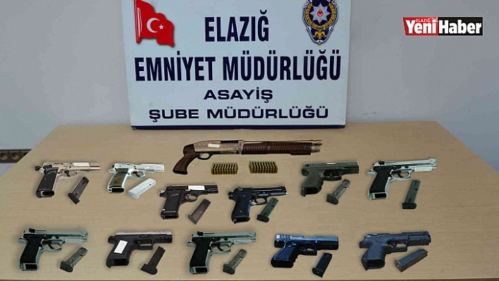 Elazığ'da 110 şüpheli yakalandı
