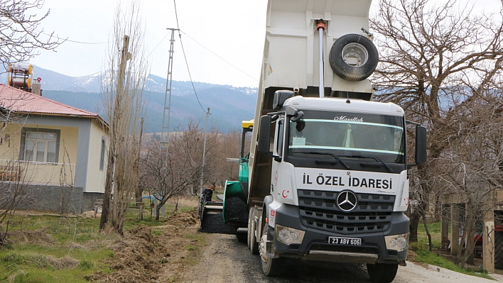 Elazığ'da Asfalt Sezonu Açıldı