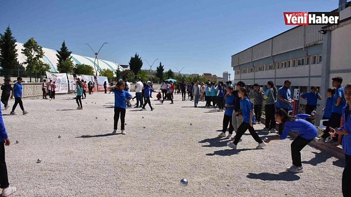 Elazığ'da bocce müsabakaları tamamlandı