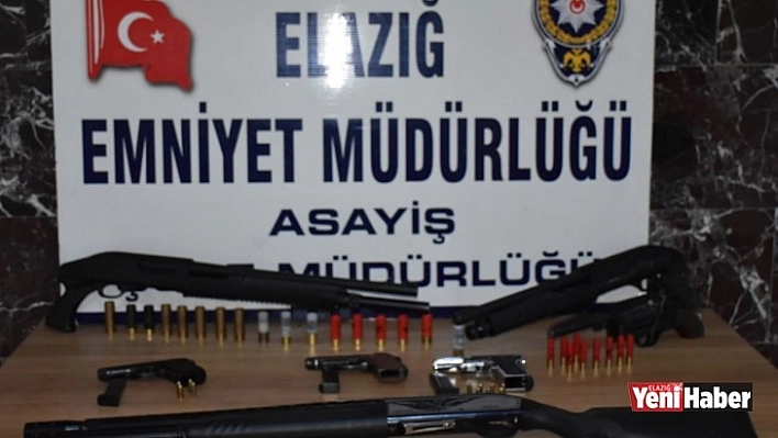 Elazığ'da Çeşitli Suçlardan Aranan 21 Şüpheli Tutuklandı!
