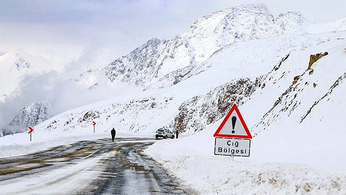 Elazığ'da Çığ Felaketi!