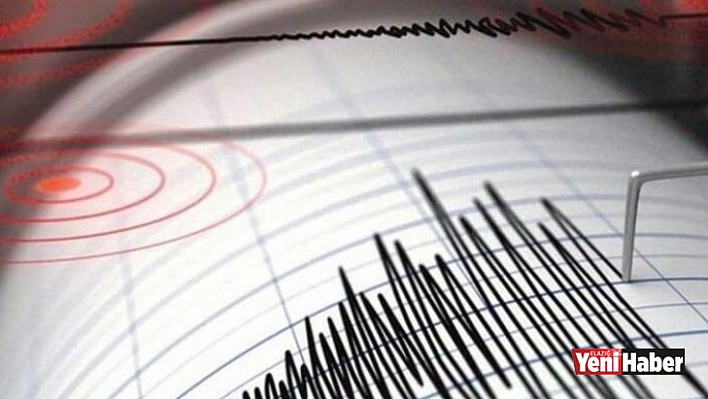 Elazığ'da Deprem