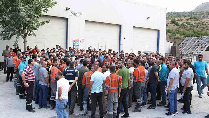 Elazığ'da Eylem Devam Ediyor