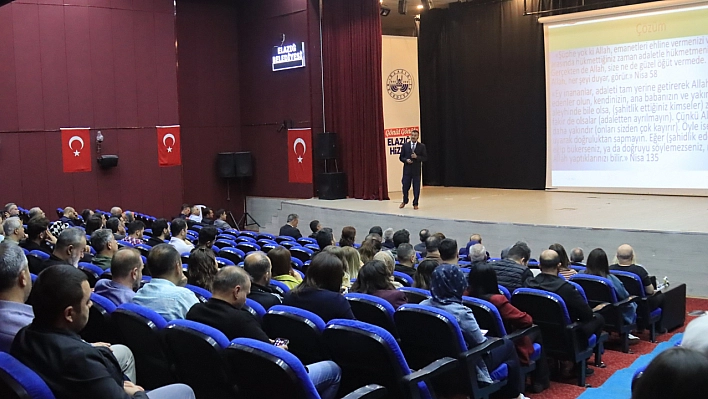 Elazığ'da Etik Kuralları Eğitimi