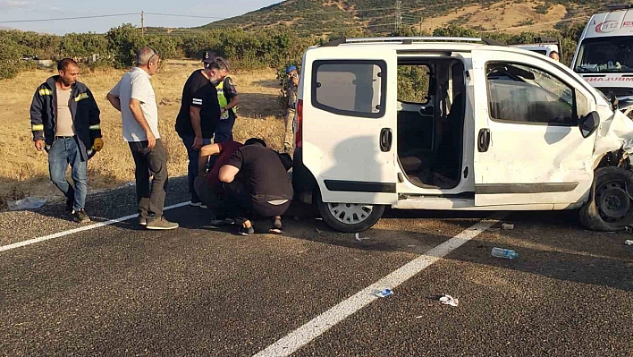 Elazığ'da Feci Kaza!