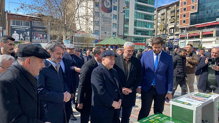 Elazığ'da Filistin'e Yardım Kampanyası