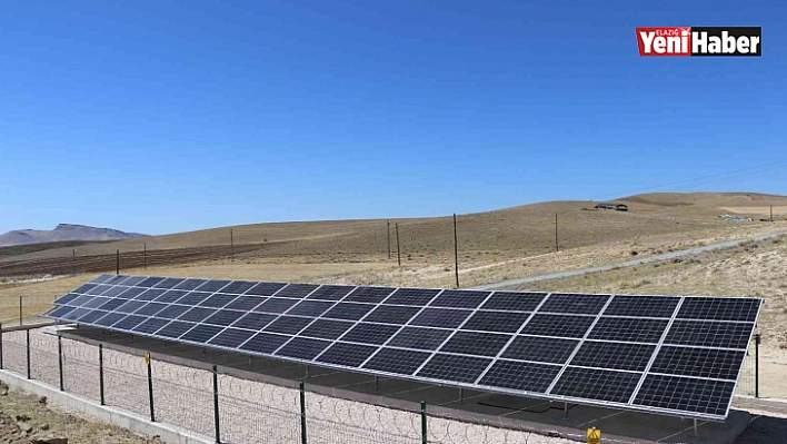 Elazığ'da GES'li içme suyu tesisleri kuruluyor