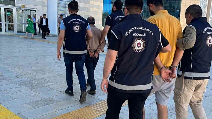 Göçmen Kaçakçılar Tutuklandı