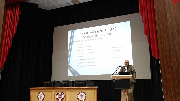 Elazığ'da İleri Yaşam Desteği Eğitimi