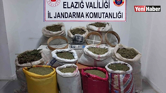 Elazığ'da jandarma ekipleri bir yılda 611 operasyon düzenledi: 670 şüpheli yakalandı
