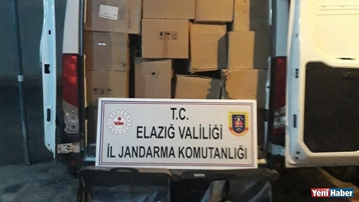 Elazığ'da Kaçakçılıkla Mücadele Devam Ediyor!