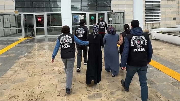 Elazığ'da Kadın Hırsızlar Yakalandı